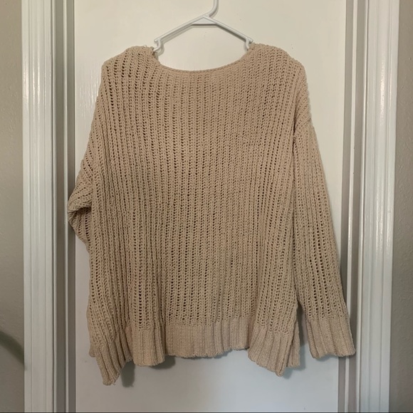 Plush V-neck sweater - Picture 2 of 3